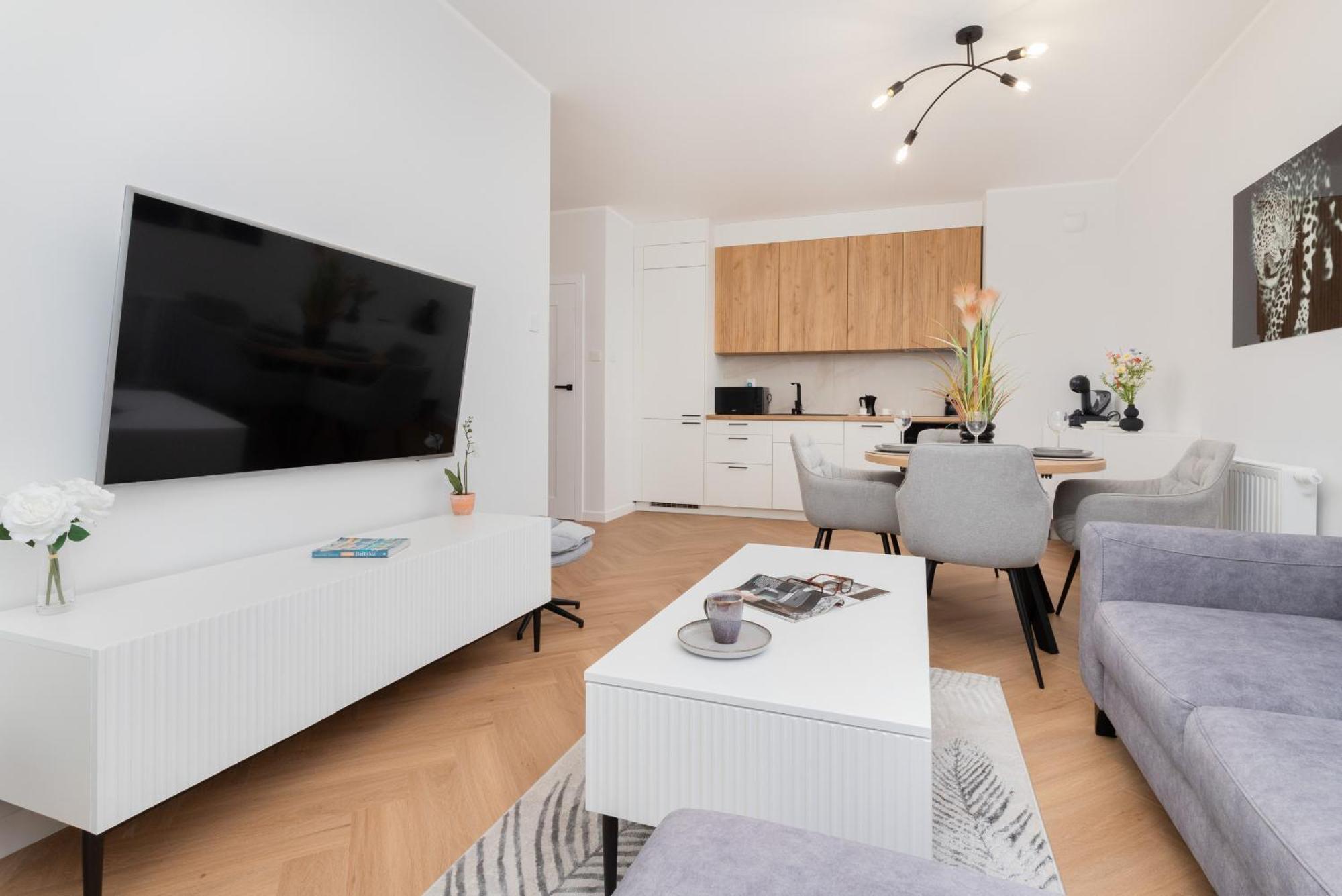 Nowa Letnica Comfortable Apartments With Balcony & Parking Gdansk By Noclegi Renters 외부 사진