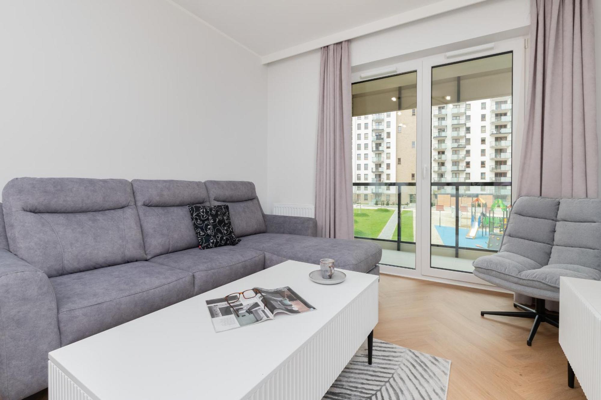 Nowa Letnica Comfortable Apartments With Balcony & Parking Gdansk By Noclegi Renters 외부 사진