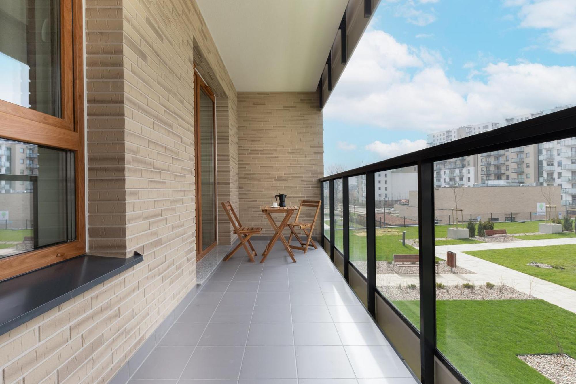 Nowa Letnica Comfortable Apartments With Balcony & Parking Gdansk By Noclegi Renters 외부 사진