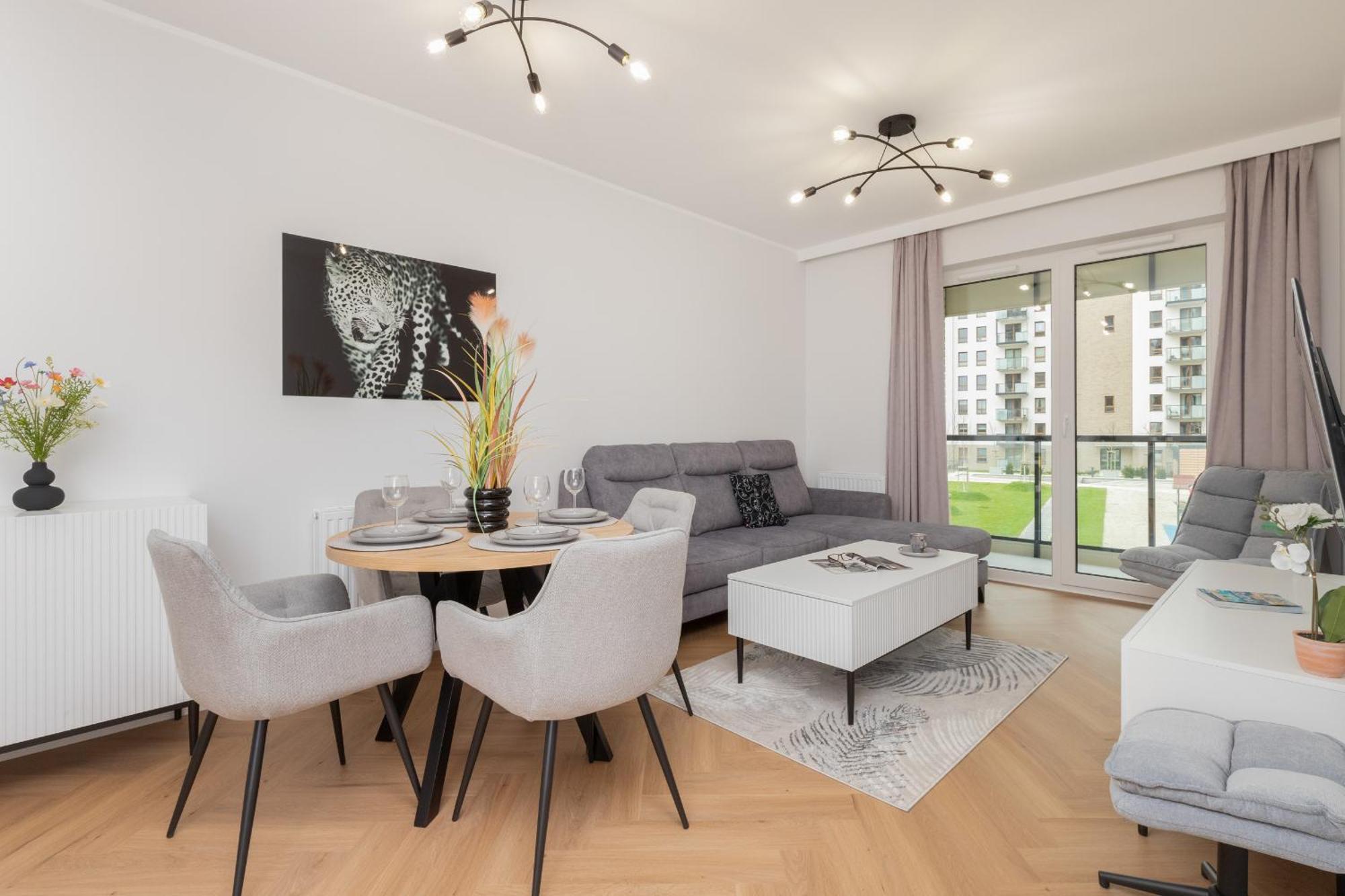Nowa Letnica Comfortable Apartments With Balcony & Parking Gdansk By Noclegi Renters 외부 사진