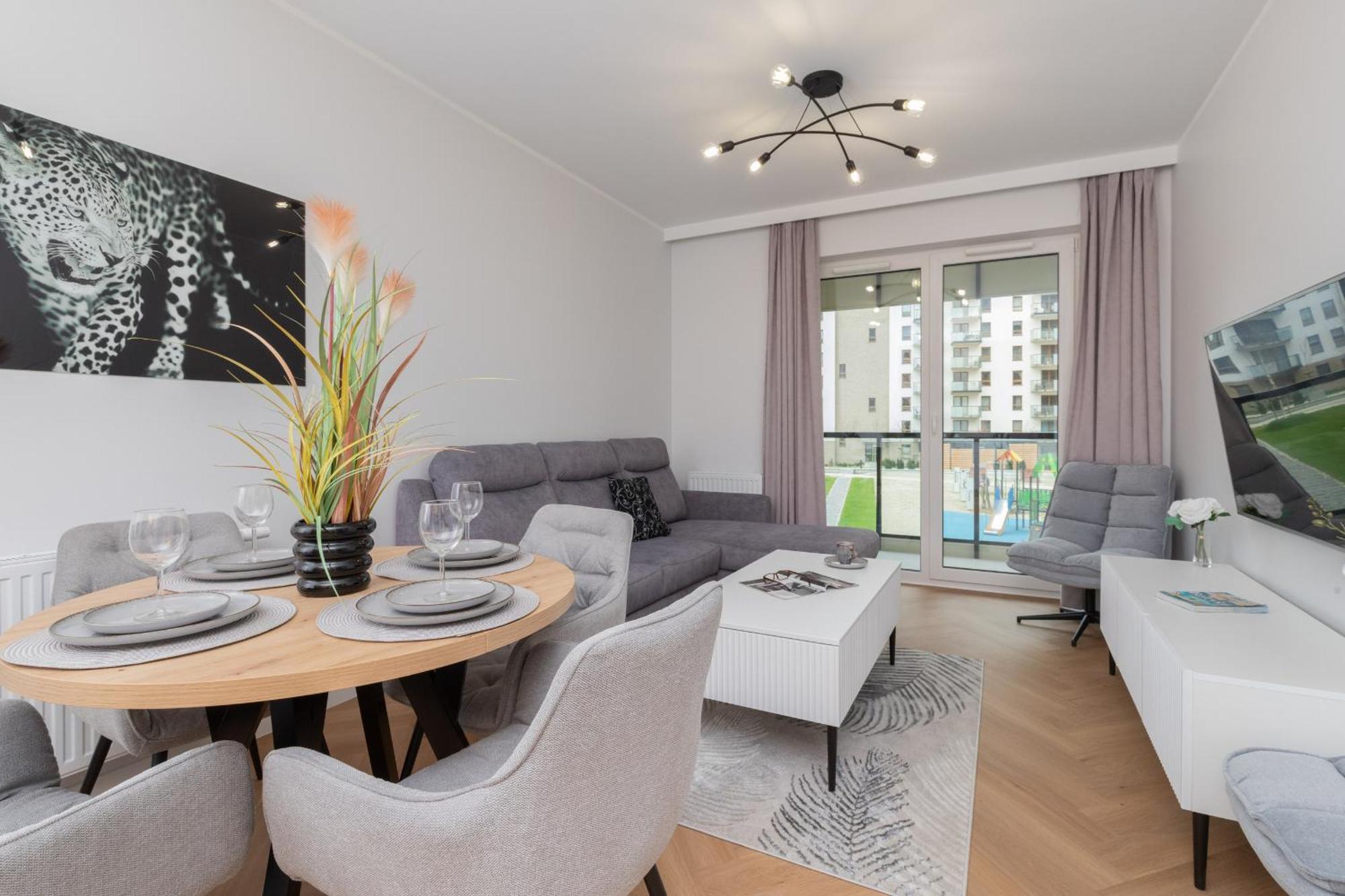 Nowa Letnica Comfortable Apartments With Balcony & Parking Gdansk By Noclegi Renters 외부 사진