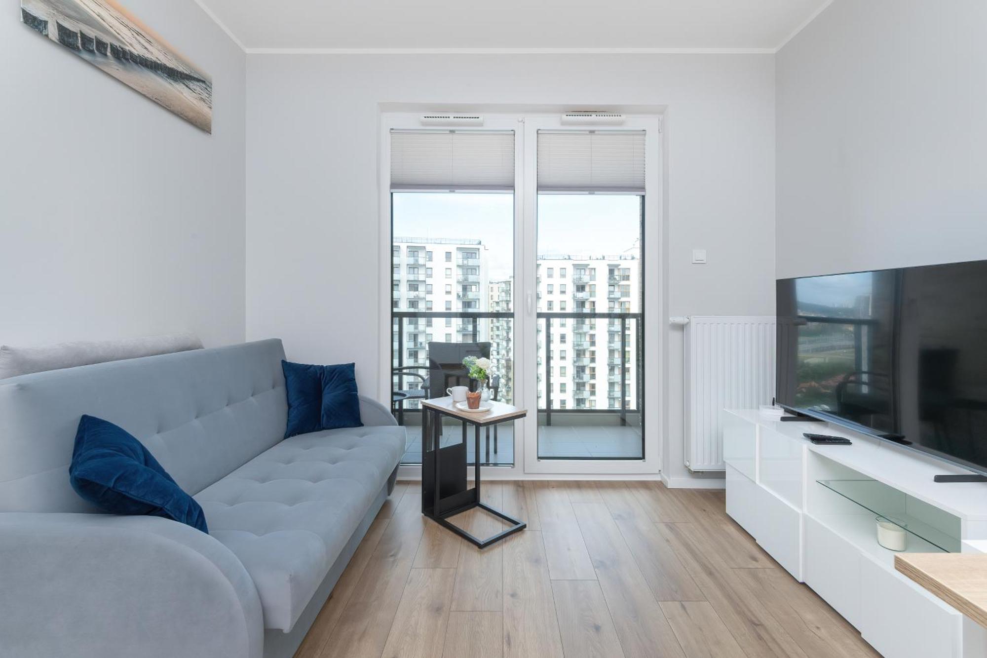 Nowa Letnica Comfortable Apartments With Balcony & Parking Gdansk By Noclegi Renters 외부 사진